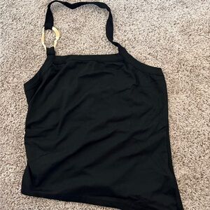 Cider Medium Black Women's Halter Top